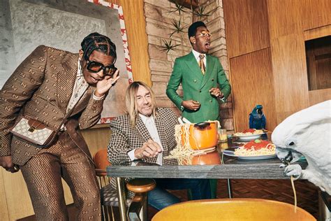 New Gucci campaign featuring A$AP Rocky, Iggy Pop and Tyler, 